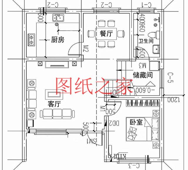 小戶型二層別墅設計圖，只有您想不到沒有我們做不到！