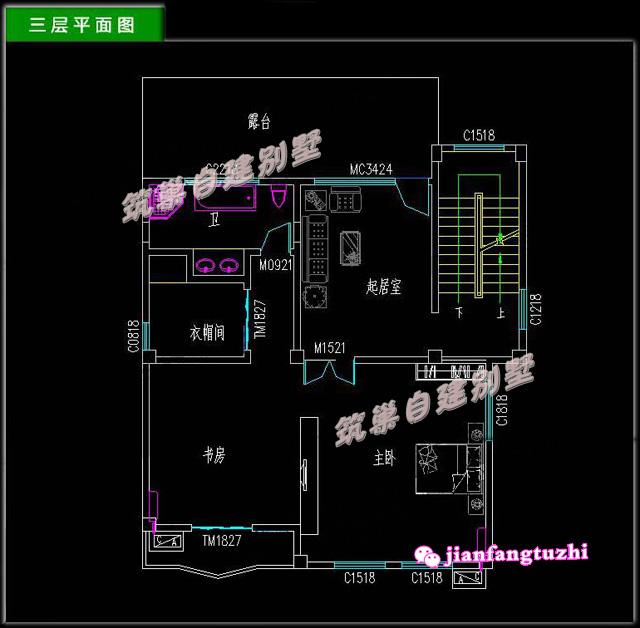 三層復式別墅設計圖，您值得選擇！
