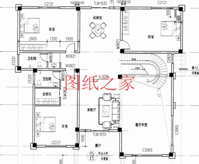 精致奢華的大戶型三層別墅設計圖，推薦給您獨一無二的建筑。