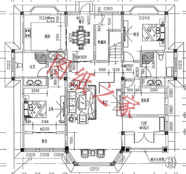 6套二層別墅設計圖，有錢了就回家修別墅，想要多大就修多大！