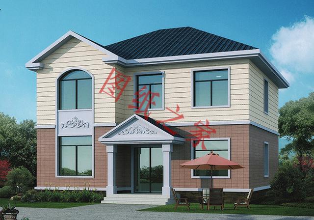 6套二層別墅設計圖，有錢了就回家修別墅，想要多大就修多大！