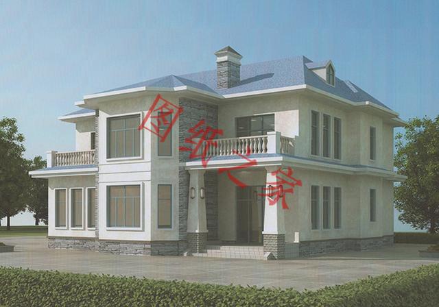 6套二層別墅設計圖，有錢了就回家修別墅，想要多大就修多大！