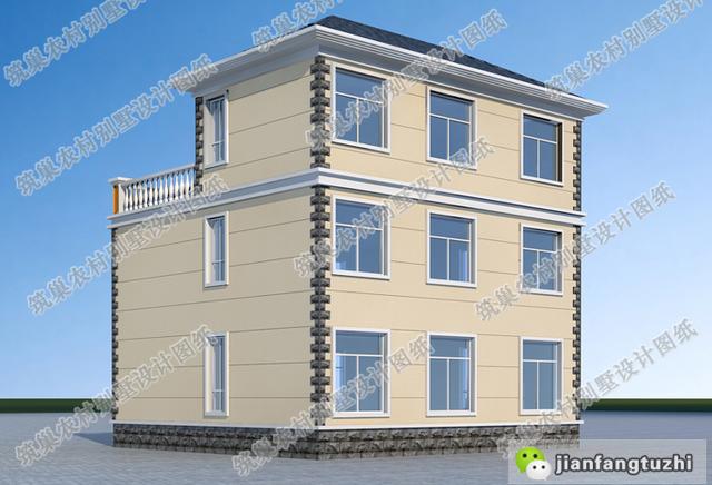 7套進深10米左右二三層農村自建房，高端大氣上檔次。