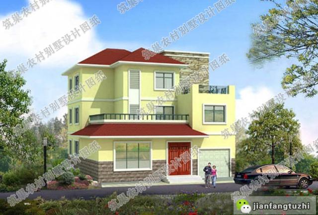 7套進深10米左右二三層農村自建房，高端大氣上檔次。