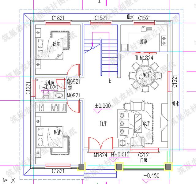 7套進深10米左右二三層農村自建房，高端大氣上檔次。