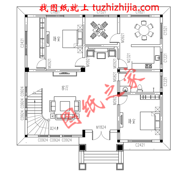 受歡迎的2026三層樓農(nóng)村別墅圖，8套不同面積的圖紙送給大家！