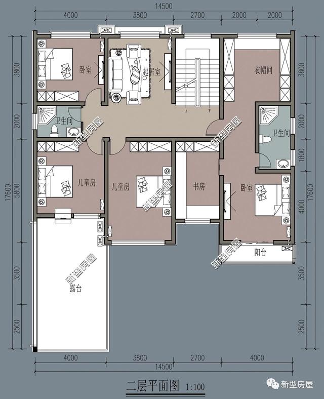 7套中式別墅設計圖，還你中國風。