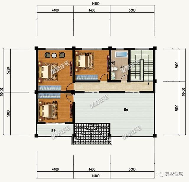 6套帶堂屋別墅設計圖，專為您的生活習慣而設計，歡迎帶走。