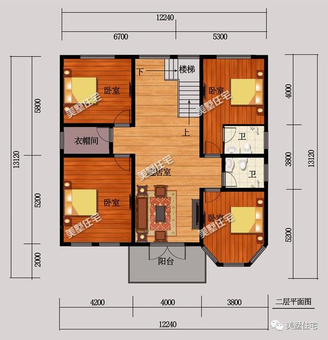 6套帶堂屋別墅設計圖，專為您的生活習慣而設計，歡迎帶走。