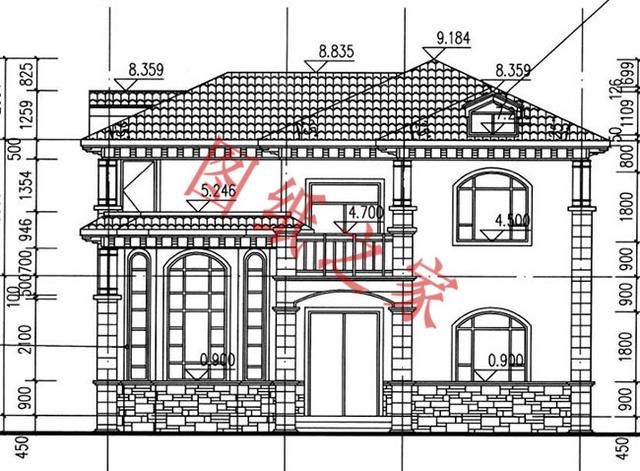 5套二層別墅設(shè)計(jì)圖，外觀新穎大氣，結(jié)構(gòu)合理，大家都喜歡。