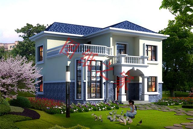 5套二層別墅設(shè)計(jì)圖，外觀新穎大氣，結(jié)構(gòu)合理，大家都喜歡。