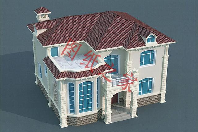 5套二層別墅設(shè)計(jì)圖，外觀新穎大氣，結(jié)構(gòu)合理，大家都喜歡。