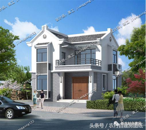 12款最新農(nóng)村自建房，一層8萬(wàn)二層15萬(wàn)，4、5款又將成經(jīng)典。