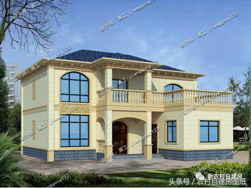 12款最新農(nóng)村自建房，一層8萬(wàn)二層15萬(wàn)，4、5款又將成經(jīng)典。