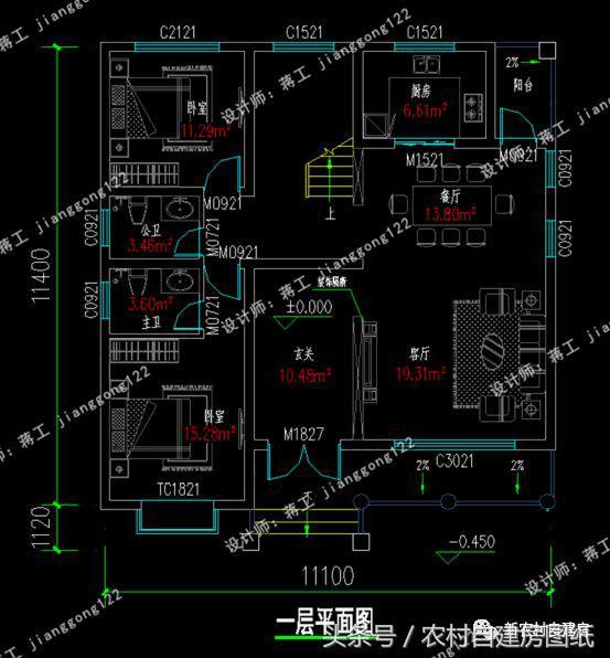 12款最新農(nóng)村自建房，一層8萬(wàn)二層15萬(wàn)，4、5款又將成經(jīng)典。