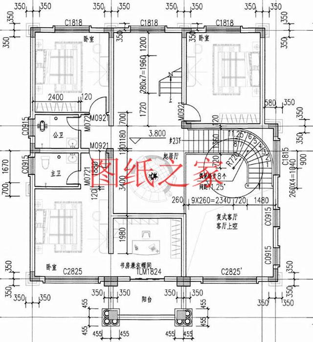 大戶型三層別墅設計圖，精美實用，絕對能讓你滿意！