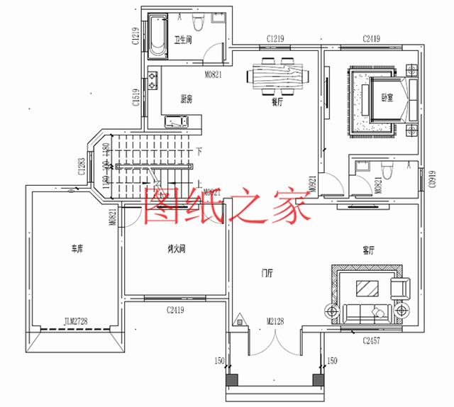 大戶型三層別墅設計圖，精美實用，絕對能讓你滿意！
