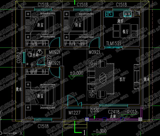 3套小別墅設計圖，用15萬實現別墅夢！