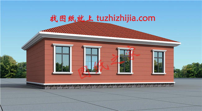 實用的農村6萬元一層小別墅圖，喜歡就建一套吧！