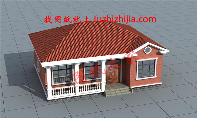 實用的農村6萬元一層小別墅圖，喜歡就建一套吧！