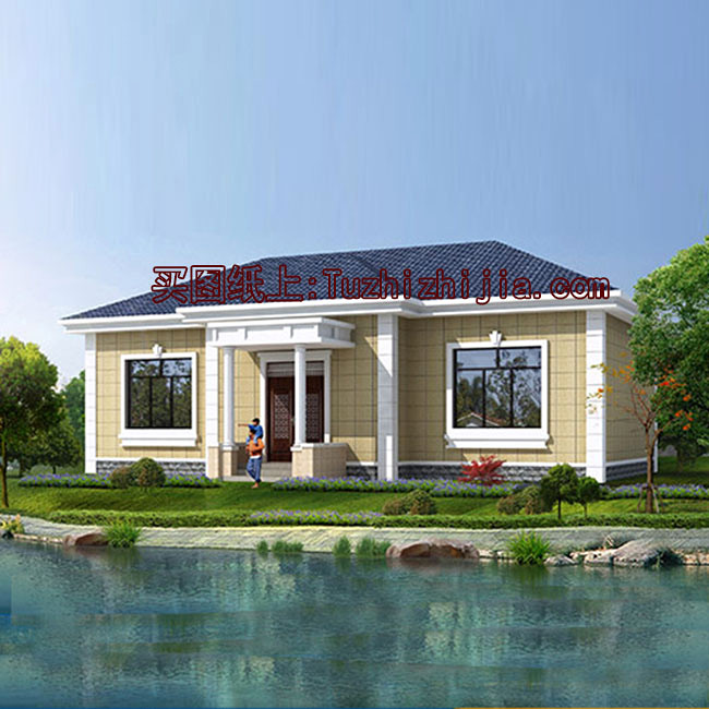 實用的農村6萬元一層小別墅圖，喜歡就建一套吧！