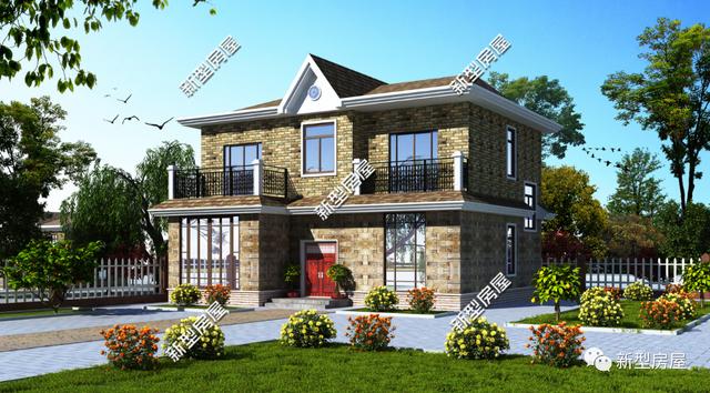 8套農村自建房，最高不超40萬，農村人最喜歡的戶型。