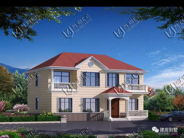 最受喜愛的兩棟別墅設計圖，南方和北方人都適合建造。