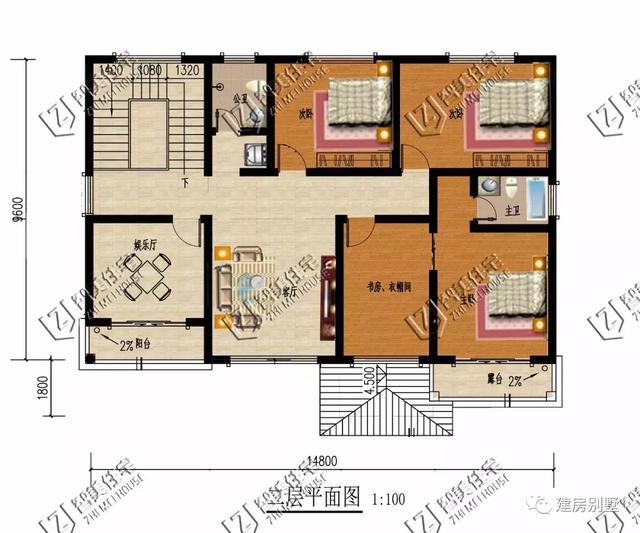 最受喜愛的兩棟別墅設計圖，南方和北方人都適合建造。