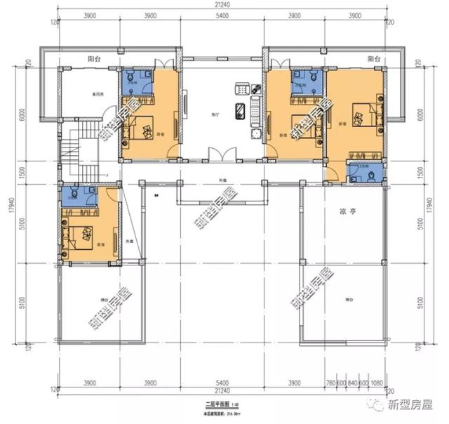 5套別墅設計圖，您更喜歡哪一套呢？