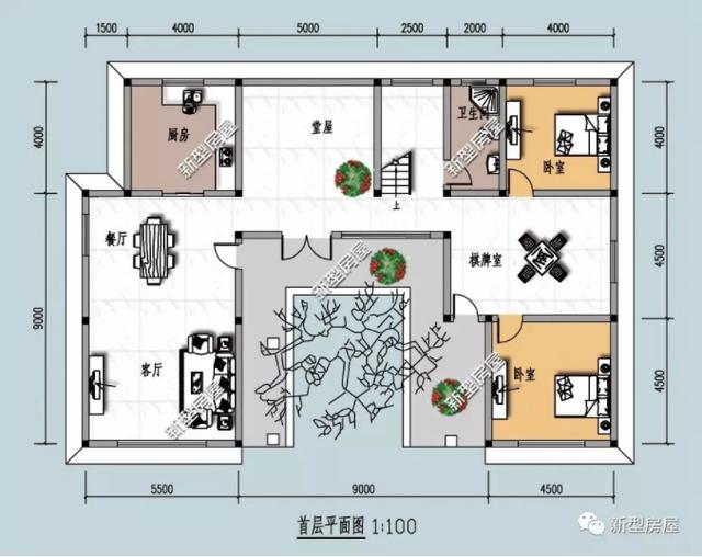5套別墅設計圖，您更喜歡哪一套呢？