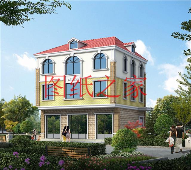 3套小巧精致的三層別墅設計圖，不僅可以居住，還有休閑娛樂空間！