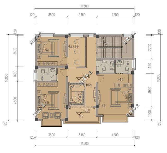 江西九江歐式別墅設計圖，不規則地形，也能建造的這么完美！