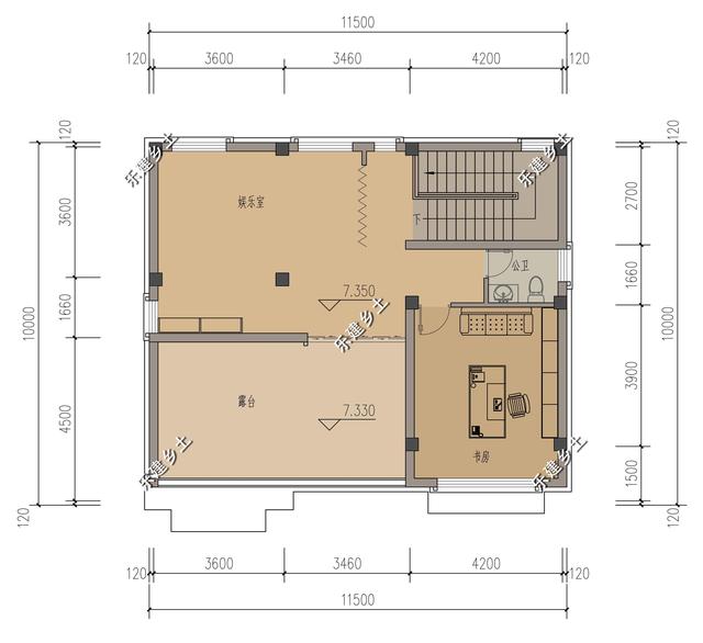 江西九江歐式別墅設計圖，不規則地形，也能建造的這么完美！