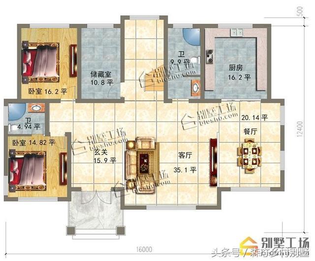 40萬三層小別墅設計圖，抗震易施工，打造您完美的家。