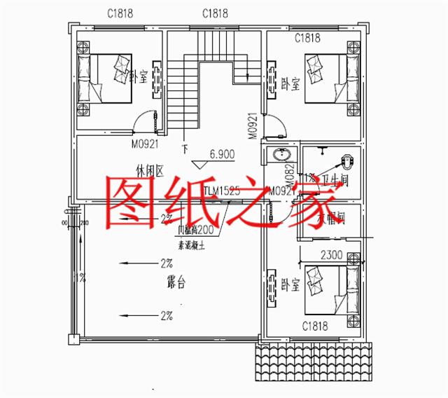 大眾喜愛的三層別墅設計圖，120平米，喜歡就帶回家建造吧！