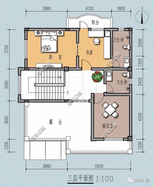 9套窄面寬百平別墅設(shè)計圖送給你，值得參考！