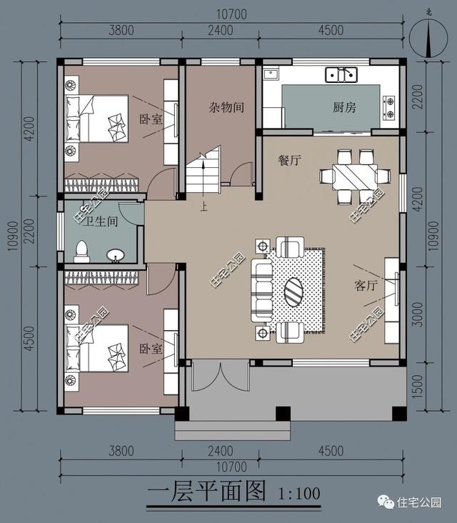 9套窄面寬百平別墅設(shè)計圖送給你，值得參考！