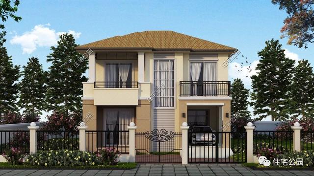 9套窄面寬百平別墅設(shè)計圖送給你，值得參考！