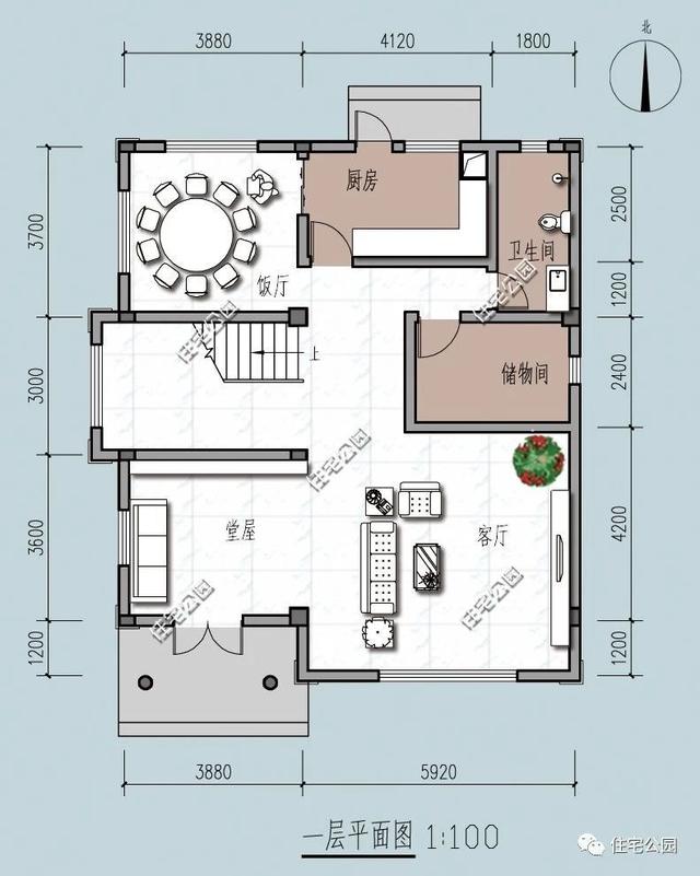 9套窄面寬百平別墅設(shè)計圖送給你，值得參考！