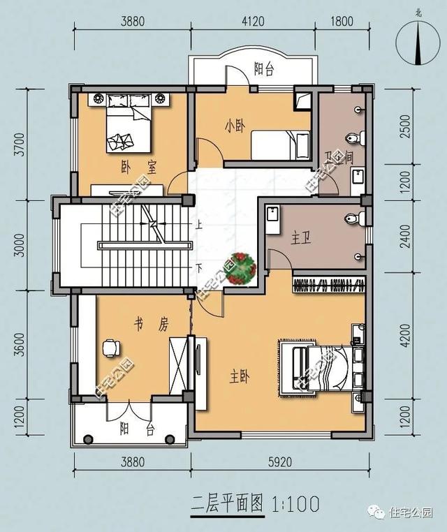 9套窄面寬百平別墅設(shè)計圖送給你，值得參考！