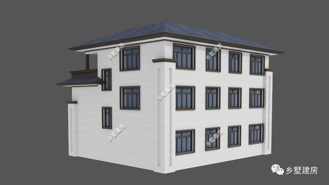 三層中式別墅設(shè)計(jì)圖，新式四合院設(shè)計(jì)，我們自己的風(fēng)格！