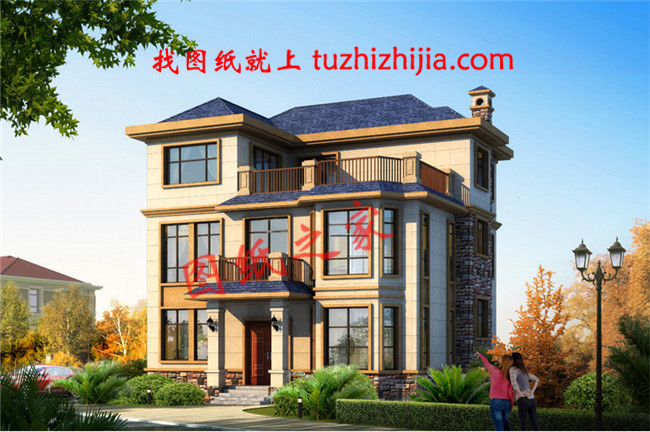 10套農(nóng)村20萬三層別墅設(shè)計圖，美觀實用造價低！