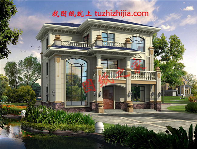 10套農(nóng)村20萬三層別墅設(shè)計圖，美觀實用造價低！