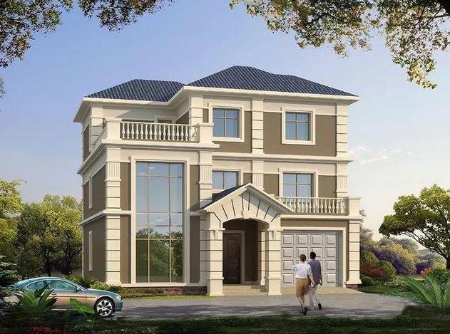 三款農村爆款自建房設計圖，三款戶型占地適中，功能結構各不相同