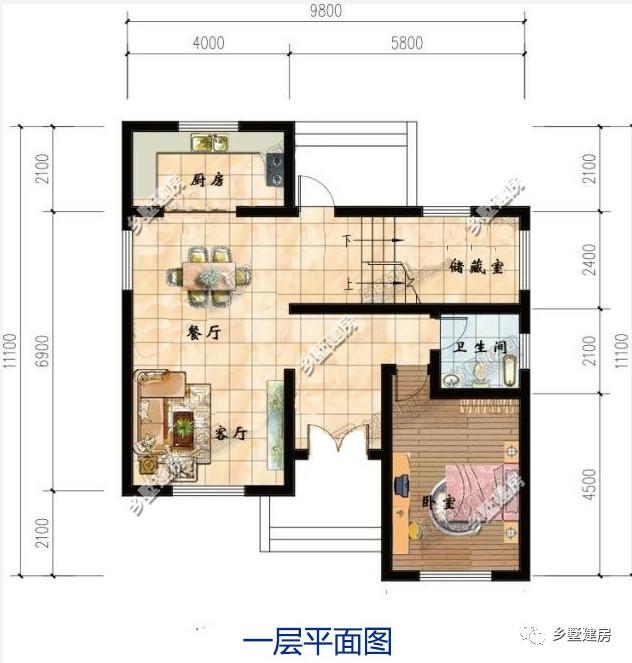 推薦兩款最經濟實用的別墅設計圖，附裝修效果圖