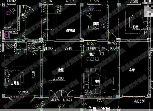 4套二層帶陽光花房農(nóng)村自建別墅設(shè)計圖全套cad施工圖，打造創(chuàng)意私人小空間