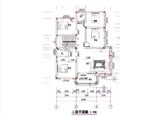 10×14米農村三層自建房設計圖，戶型實用大氣，一起來看看