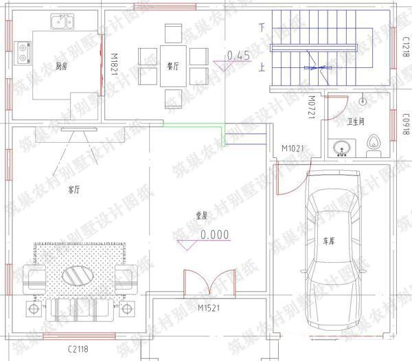 5款30萬別墅設計圖，高端大氣，通透采光，越來越受現代年輕人的歡迎