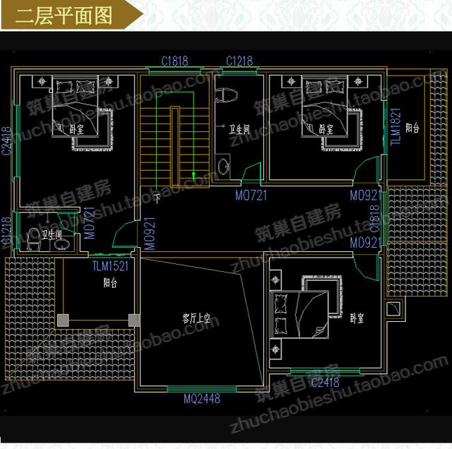5款30萬別墅設計圖，高端大氣，通透采光，越來越受現代年輕人的歡迎
