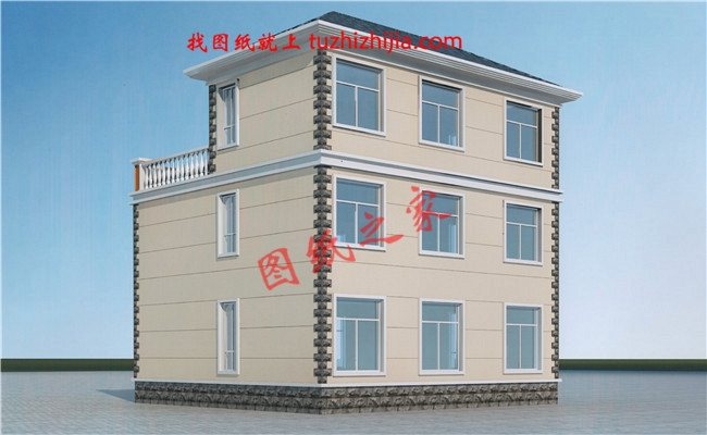 2層半農村別墅房屋圖片大全，自建房設計圖精選